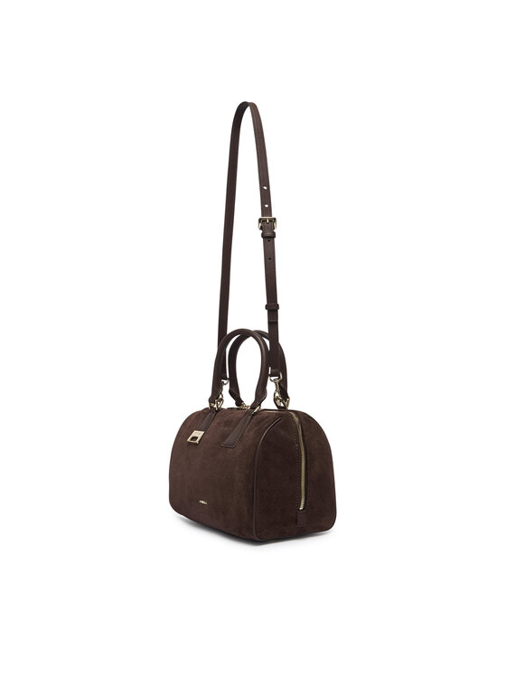 Furla Kabelka Furla Olivia M Boston Bag WB02148 BX4018 3244S Tmavo hnedá