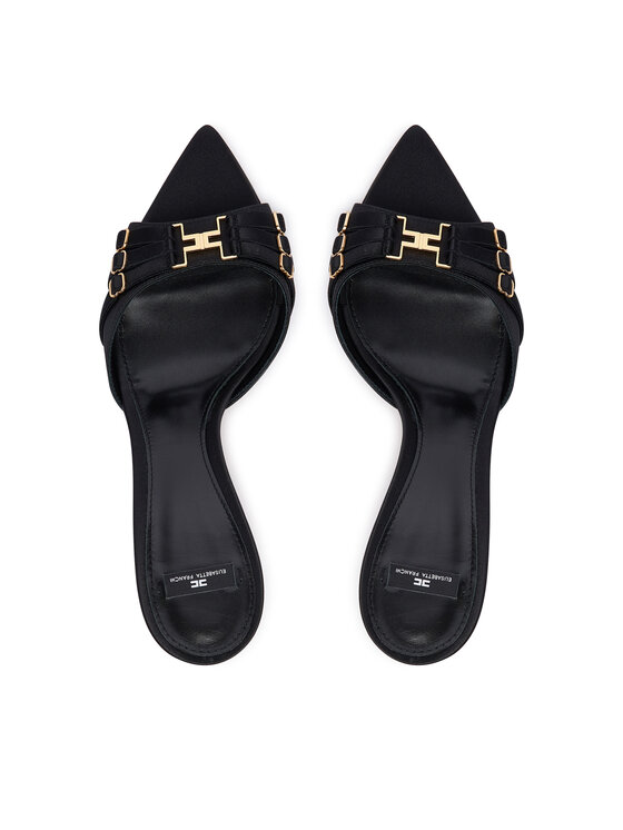 Elisabetta Franchi Шльопанці Elisabetta Franchi SA-76L-62E2-V500 Чорний