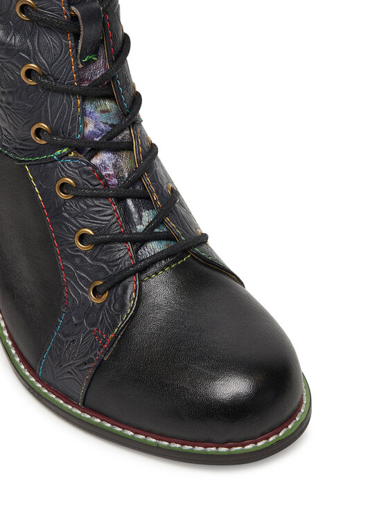 Laura Vita Čižmy Laura Vita Evcao 50 Čierna