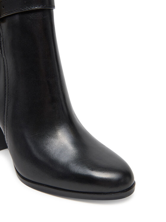 LAUREN RALPH LAUREN Īsie zābaki LAUREN RALPH LAUREN 802974474001 Melns