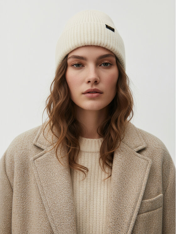 MEXX Čepice MEXX CEO-MEXX-W3-001-AW26 Světle béžová