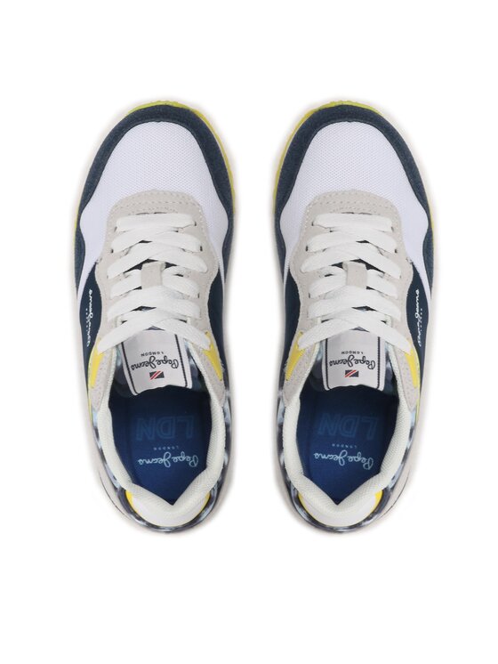 Pepe Jeans Снікерcи Pepe Jeans London B Brighton PBS30552 Голубий