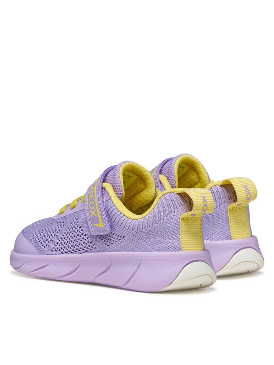 Geox Sneakersy Geox J Foot-Run Girl J65PCA 06K9J C8R2M S Fioletowy