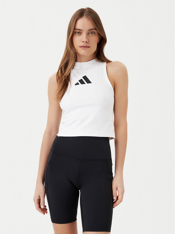 adidas adidas Топ Z.N.E. JX4316 Білий Slim Fit