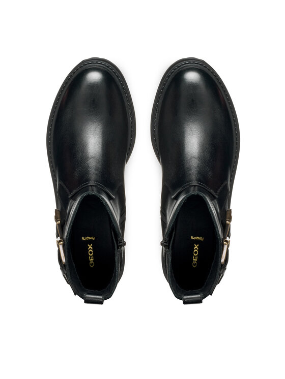 Geox Īsie zābaki Geox D Iridea D36HRC 00043 C9999 Melns