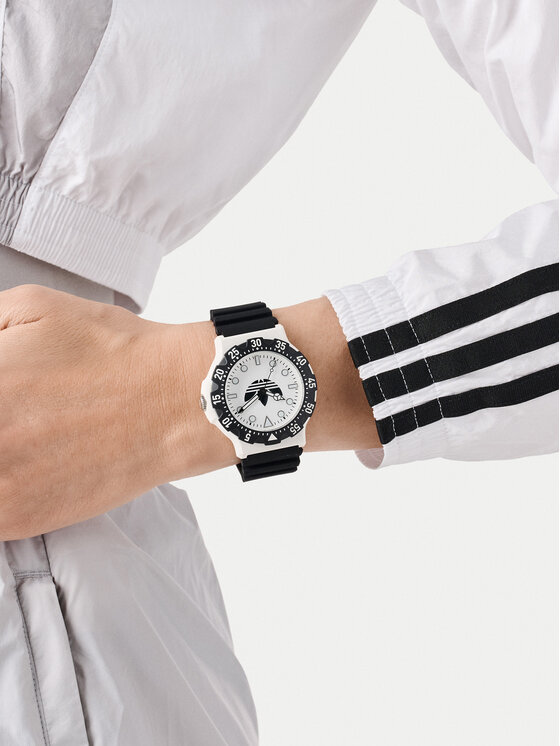 adidas Ročna ura adidas AO Style Discoverer Two AOSY25516 Črna