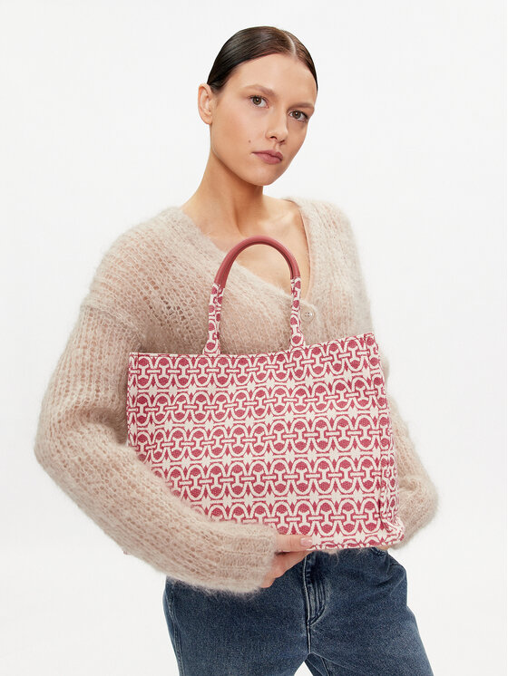 Coccinelle Geantă Coccinelle MDB Never Without Bag Monogram E1 MBD 18 02 01 Roșu