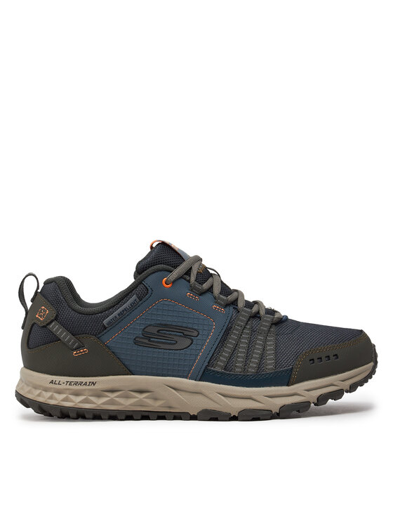 Skechers Trekingová obuv Skechers Escape Plan 51591/NVOR Tmavomodrá