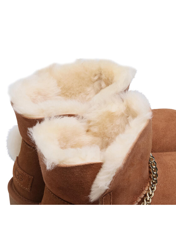 Ugg Μπότες Χιονιού Ugg W Classic Ugg Charm Mini 1112493 Καφέ