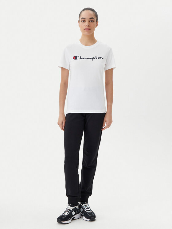 Champion Champion T-shirt 118090 Bijela Slim Fit