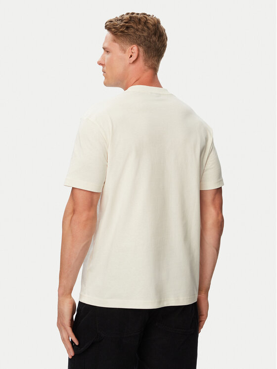 Karl Lagerfeld Jeans Karl Lagerfeld Jeans Camiseta B3M17006 Crema Regular Fit