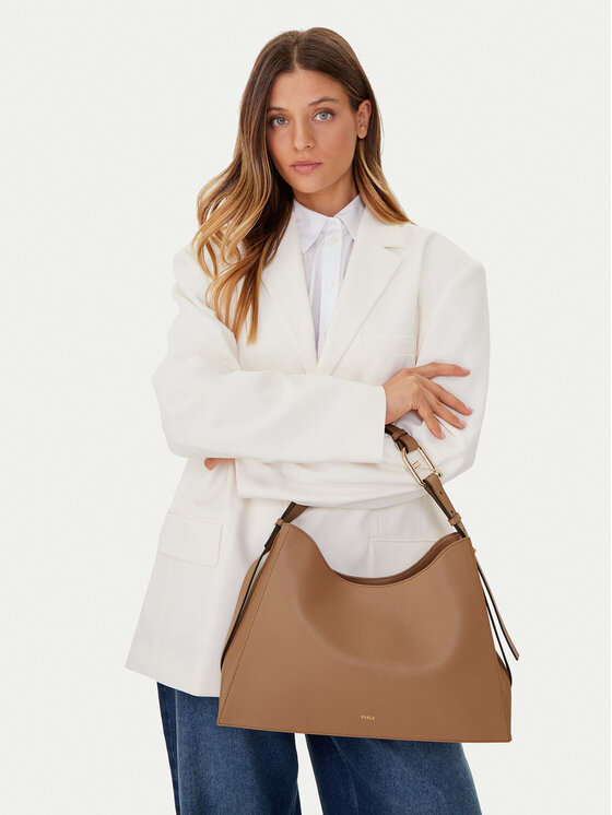 Furla Kabelka Furla Nuvola L Hobo WB01246 HSF000 CN 4489S 1007 Hnedá