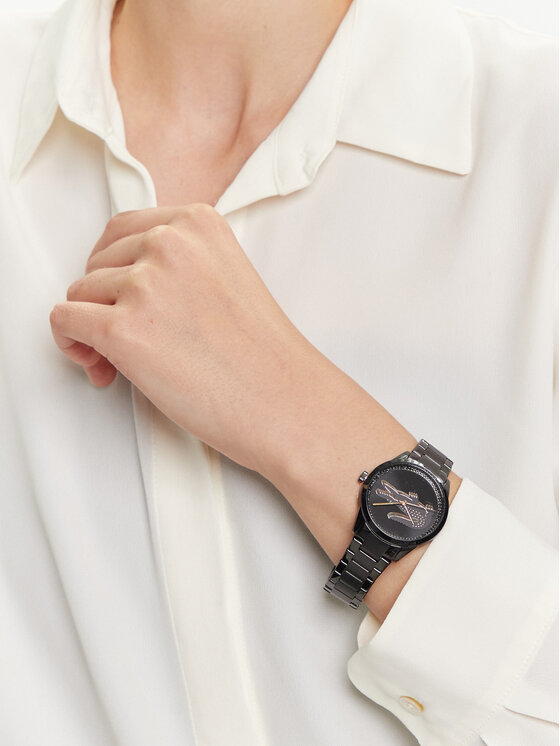 Lacoste Годинник Lacoste Ladycroc 2001192 Чорний