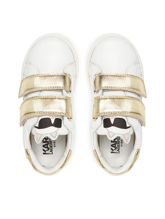 Karl Lagerfeld Kids Snīkeri Karl Lagerfeld Kids Z30383 S Balts