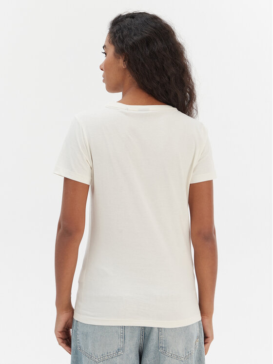 BOSS BOSS T-shirt Elove 50556994 Crema Regular Fit