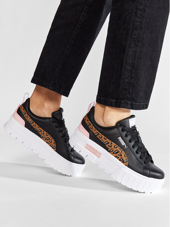Puma Sportcipők Puma Mayze Wild Jr 385696 04 Fekete