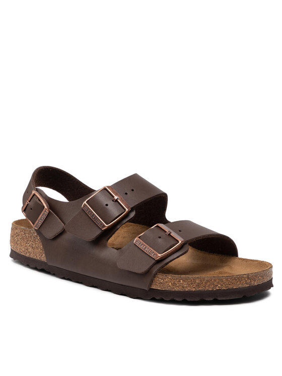 Birkenstock Босоніжки Birkenstock Milano 034701 Коричневий