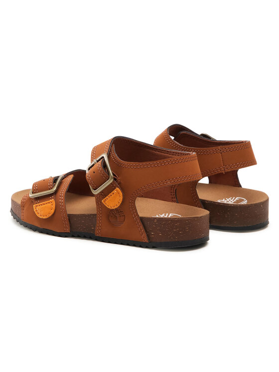 Timberland Босоніжки Timberland Castle Island 2 Strap TB0A427QF13 Коричневий