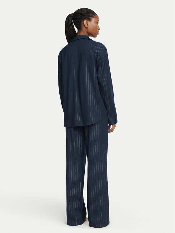 Tommy Jeans Tommy Jeans Pijama UW0UW06685 Azul marino Relaxed Fit
