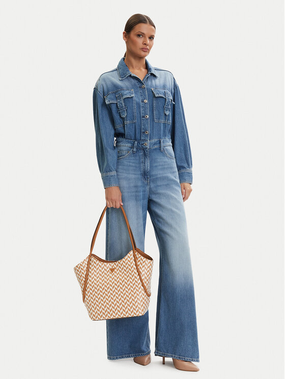 Guess Сумка Guess Tessi HWWG76 91230 Коричневий