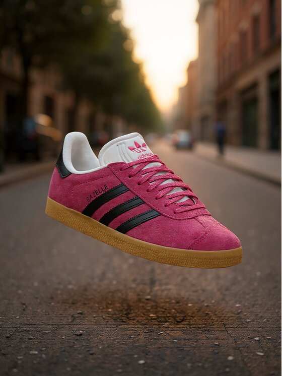 adidas Снікерcи adidas Gazelle JS1382 Рожевий