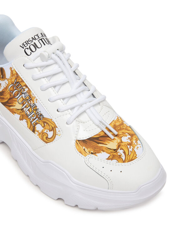 Versace Jeans Couture Снікерcи Versace Jeans Couture 80VA3SC7 ZSD94 G03 Білий