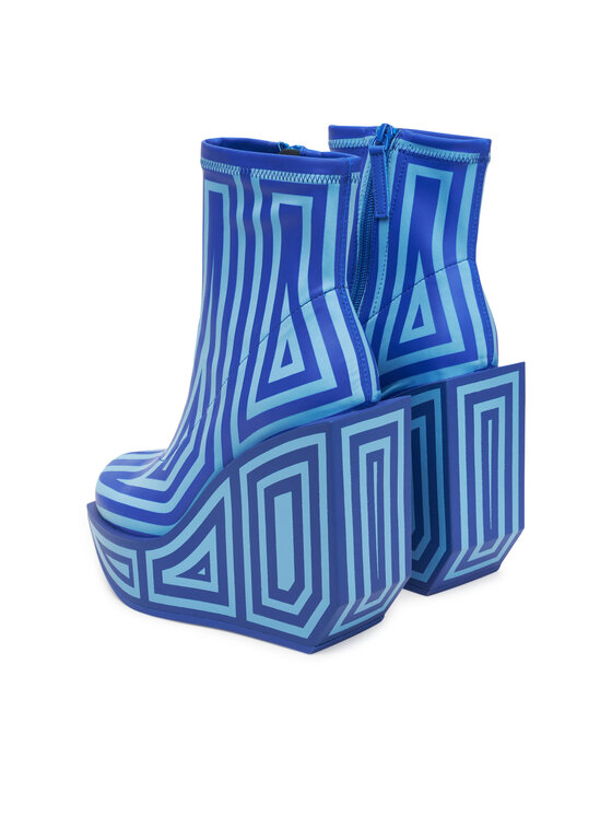 United Nude Ботильйони United Nude Wa Bootie Hi 1087965682 Голубий