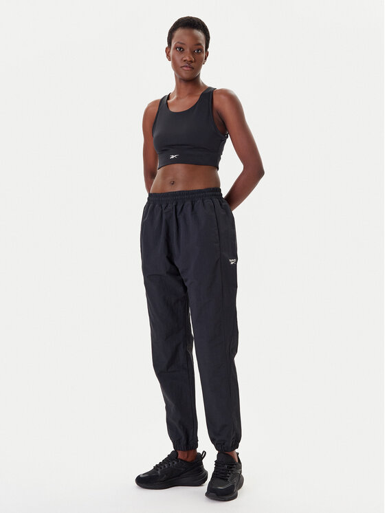 Reebok Reebok Παντελόνι φόρμας Vector 100221435 Μαύρο Relaxed Fit