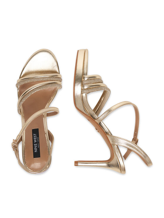 Nine West Босоніжки Nine West CEO-25120-2508 Золотий
