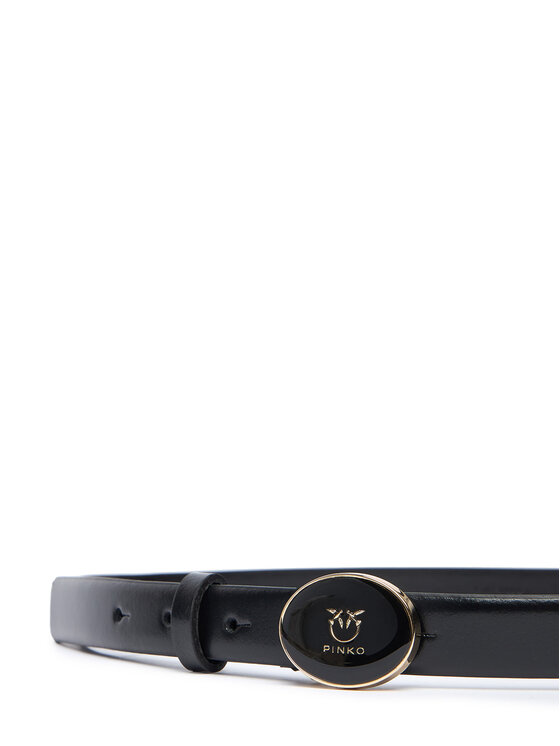 PINKO Cintura PINKO Round Enamel H2 Belt 20252 PLT01 105466.A2QL Nero