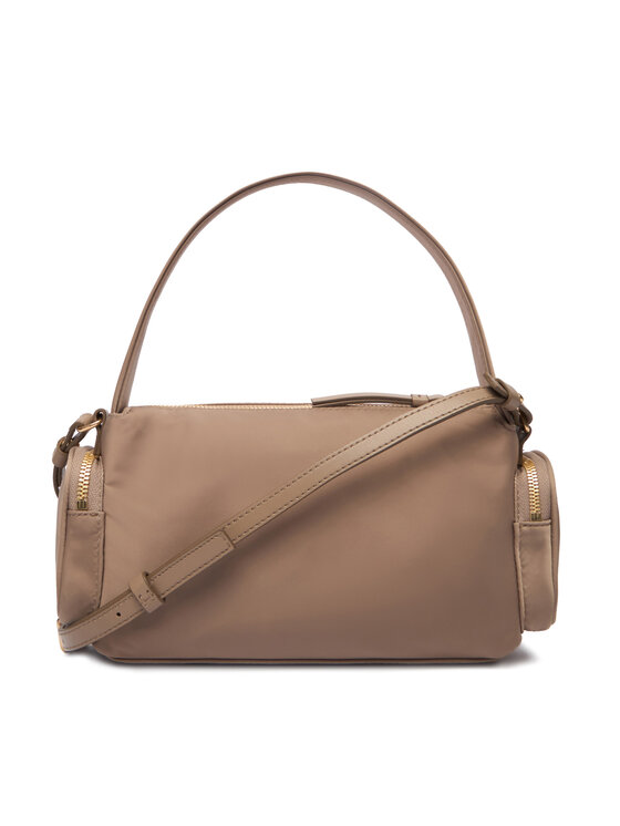Calvin Klein Torebka Calvin Klein Pocket Nylon Bag W/Strap LV04F3132G Beżowy