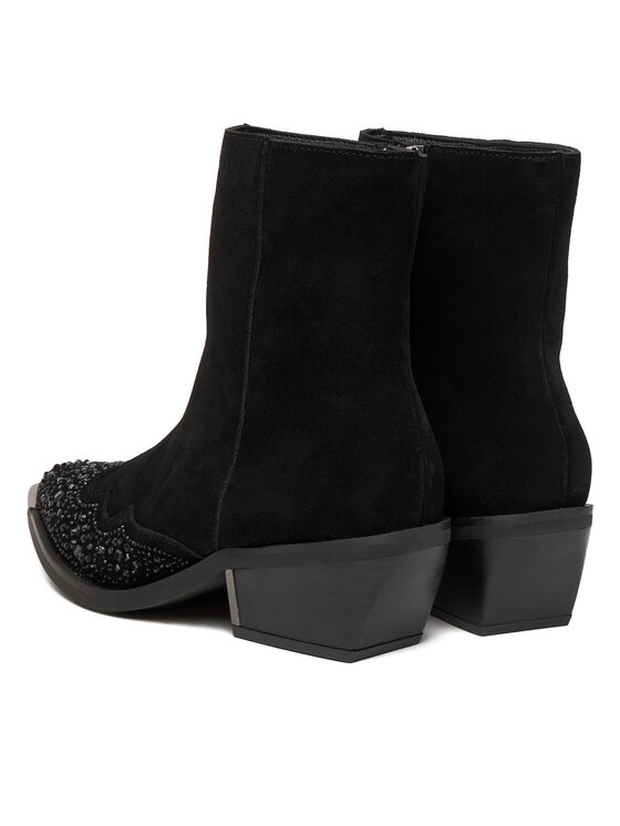 Alma En Pena Kovbojské topánky Alma En Pena I250902 Čierna