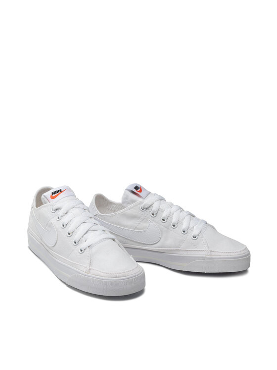 Nike Сникърси Nike Court Legacy Cnvs CZ0294 100 Бял