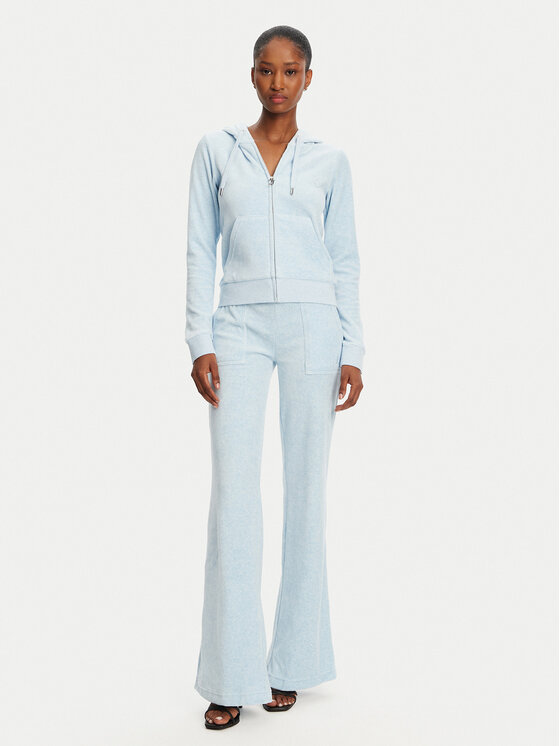 Juicy Couture Juicy Couture Παντελόνι φόρμας Layla JCSEBJ001 Γαλάζιο Flared Leg