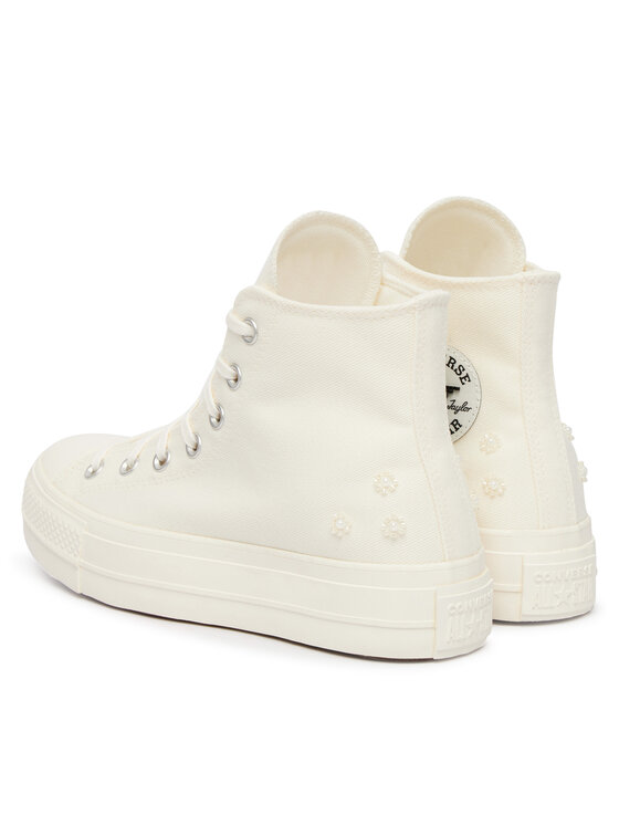 Converse Кеди Converse Chuck Taylor All Star Lift Platform Beads A16107C Écru