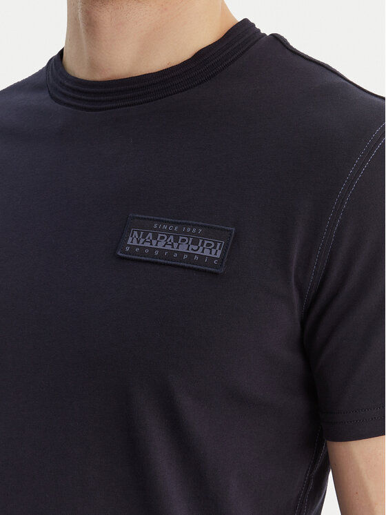 Napapijri Napapijri Camiseta S-Amundsen NP0A4IN8 Azul marino Regular Fit