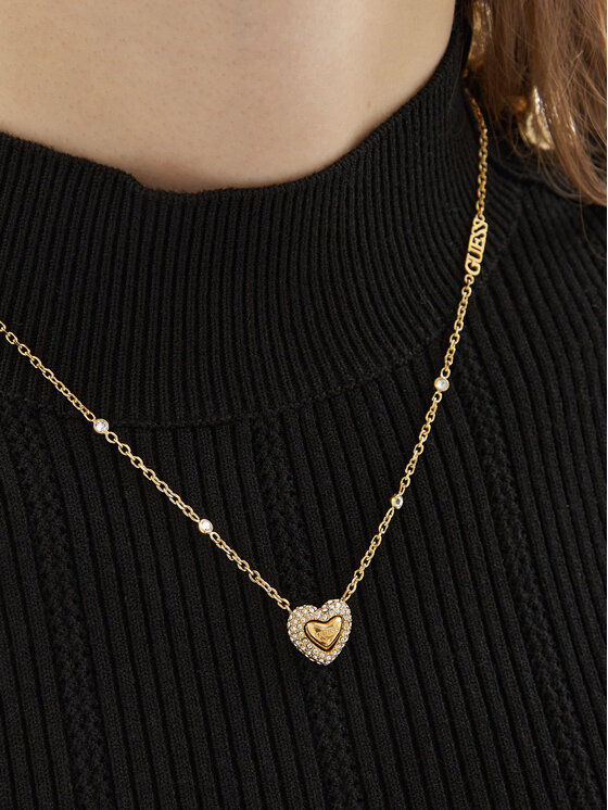 Guess Намисто Guess JUBN05 018JW Золотий