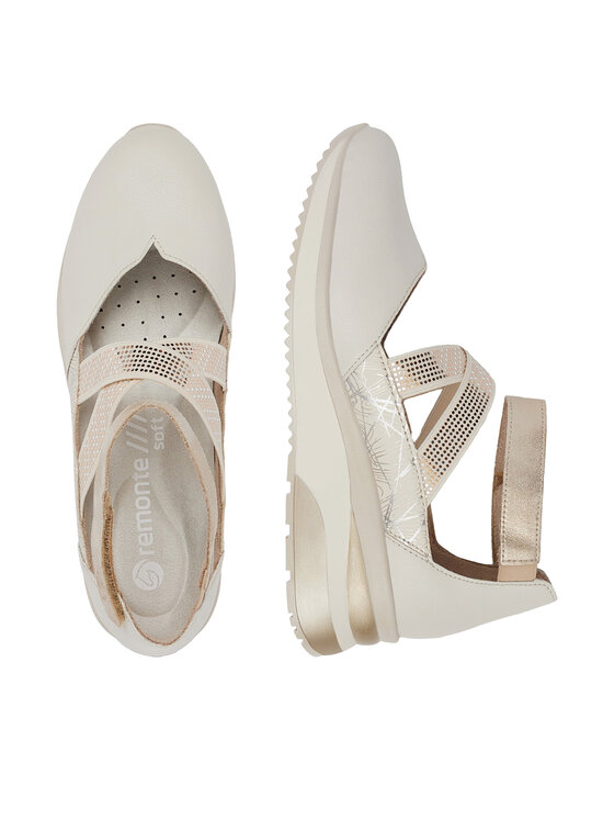 Remonte Polobotky Remonte D2411-81 Béžová