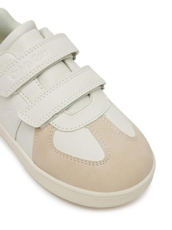 Calvin Klein Jeans Sneakers Calvin Klein Jeans Low Cut Velcro Sneaker V1X9-82075-1269 S Bianco