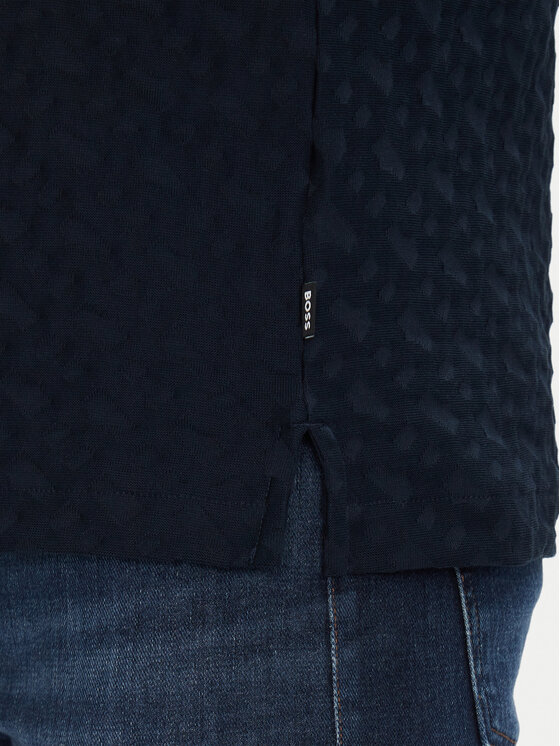 BOSS BOSS Футболка H-Thompson 80 50537131 Cиній Regular Fit