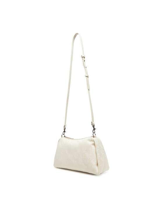 Calvin Klein Jeans Bolso Calvin Klein Jeans Ckj Monogram Drop Sm Shoulder Ba LV04K3142G Écru