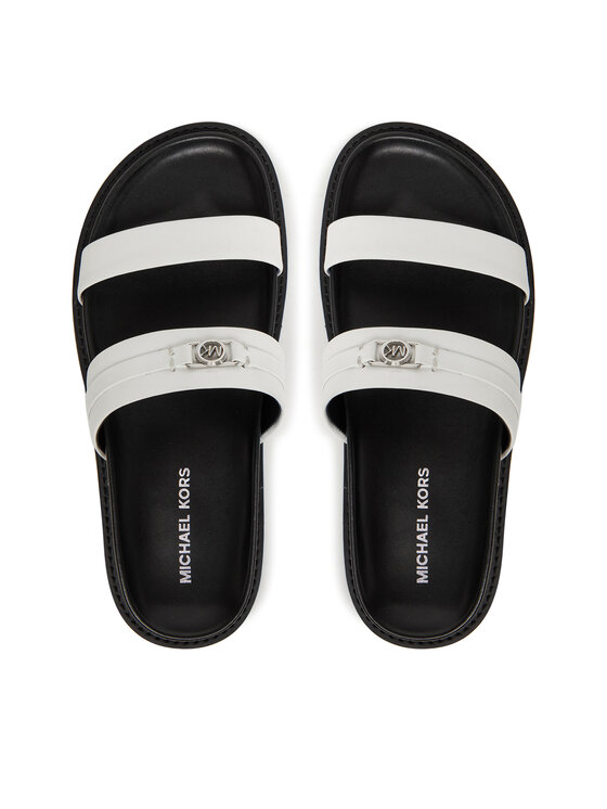 MICHAEL Michael Kors Шльопанці MICHAEL Michael Kors Mandy Flat Sandal 40S5MAFS2L Білий