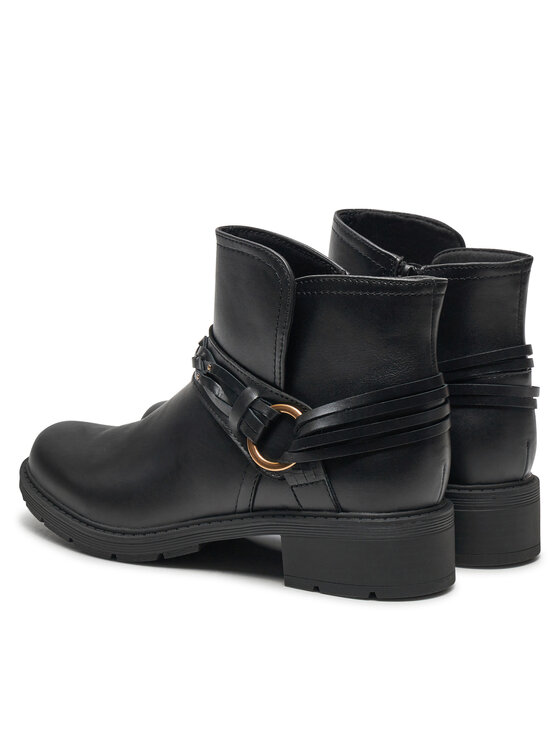 Clarks Ботильйони Clarks Hearth Kaylie 26179613 Чорний