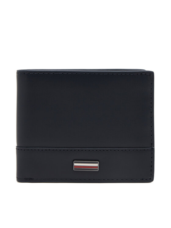 Tommy Hilfiger Pénztárca Tommy Hilfiger Th Corp Mini Cc Wallet AM0AM13244 Sötétkék