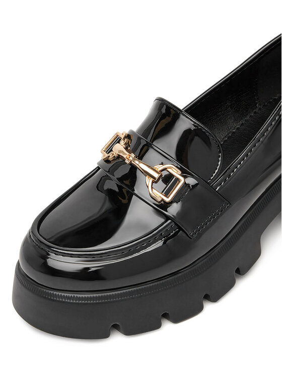 DeeZee Loafers DeeZee HXG2052-296 Negru