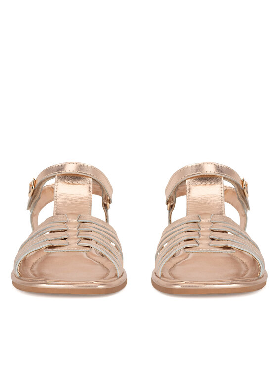 Badura Sandály Badura K-7626-4 Zlatá