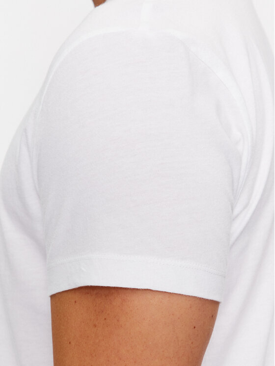 Gant Gant Marškinėlių komplektas C-Neck 2 Pack 900002008 Balta Regular Fit
