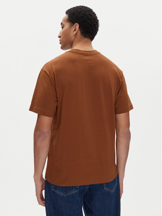 Vans Vans T-shirt Essential VN000HPZ Marrone Loose Fit