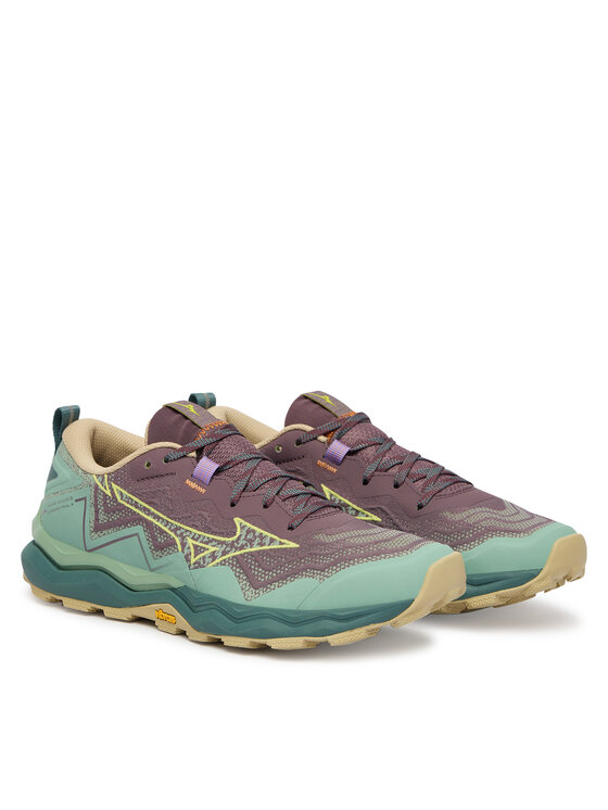 Mizuno Взуття для бігу Mizuno Wave Daichi 9 J1GK2571 33 Зелений