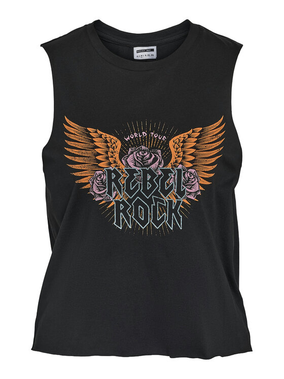 Noisy May Noisy May Top Rebel 27034002 Nero Oversize